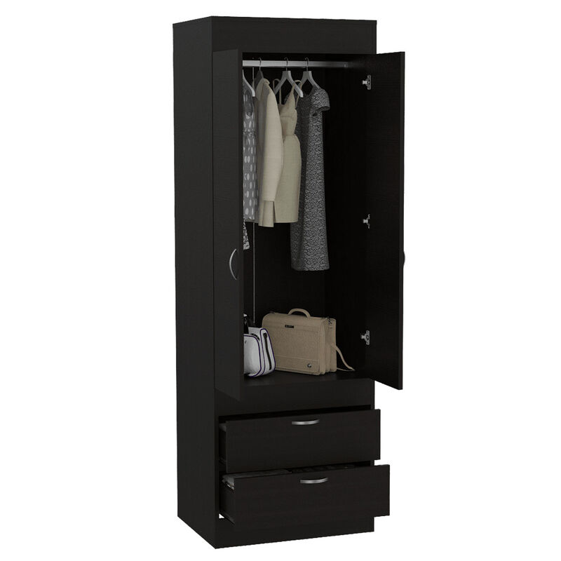 Closet Agata Wengue Con Dos Cajones Virtual Mue... image number null