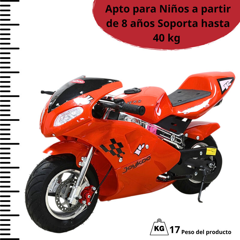 Mini Moto Deportiva De Gasolina 49cc Para Ni&ntilde;os... image number null