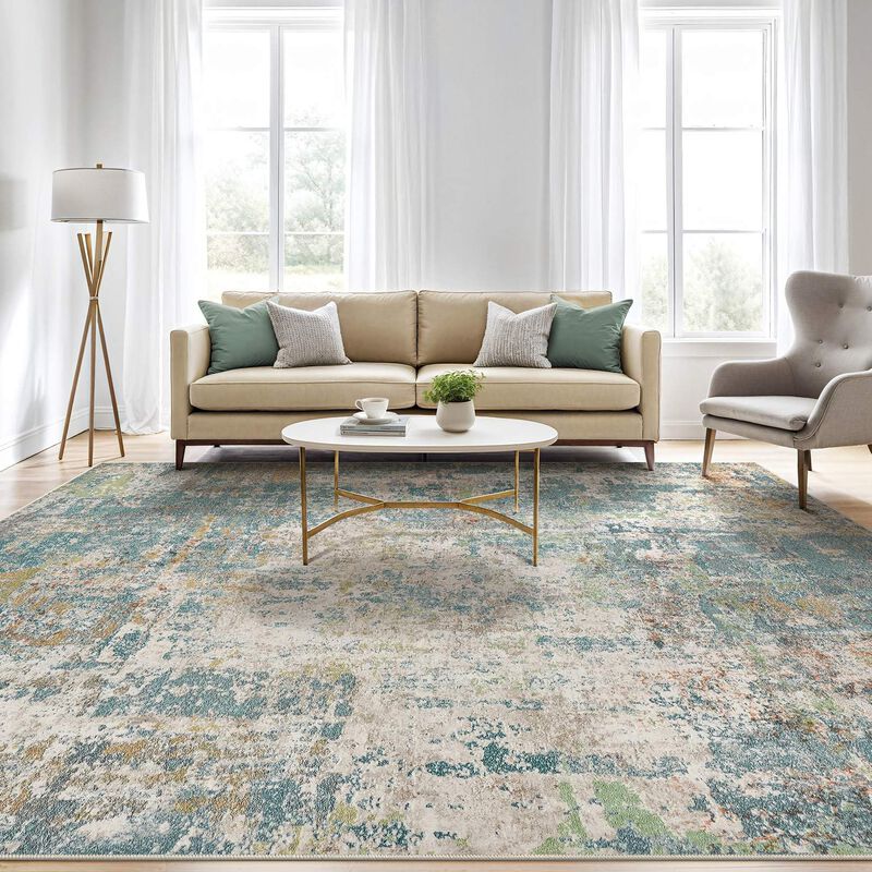 Alfombra Loongrug 178x229 cm Lavable Moderna Ab... image number null
