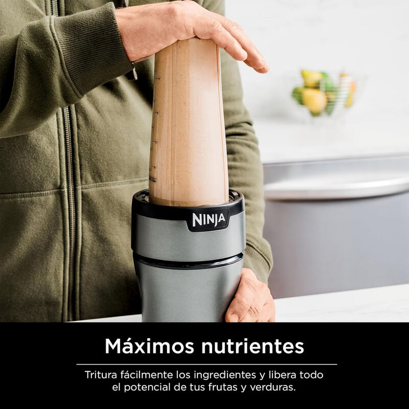 Nutri-Blender Ninja Bn300 20Oz/591Ml 700W Gris ... image number null