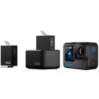 Cargador De Bater&iacute;a Dual Gopro Con 2 Bater&iacute;as Enduro De 1720 Mah