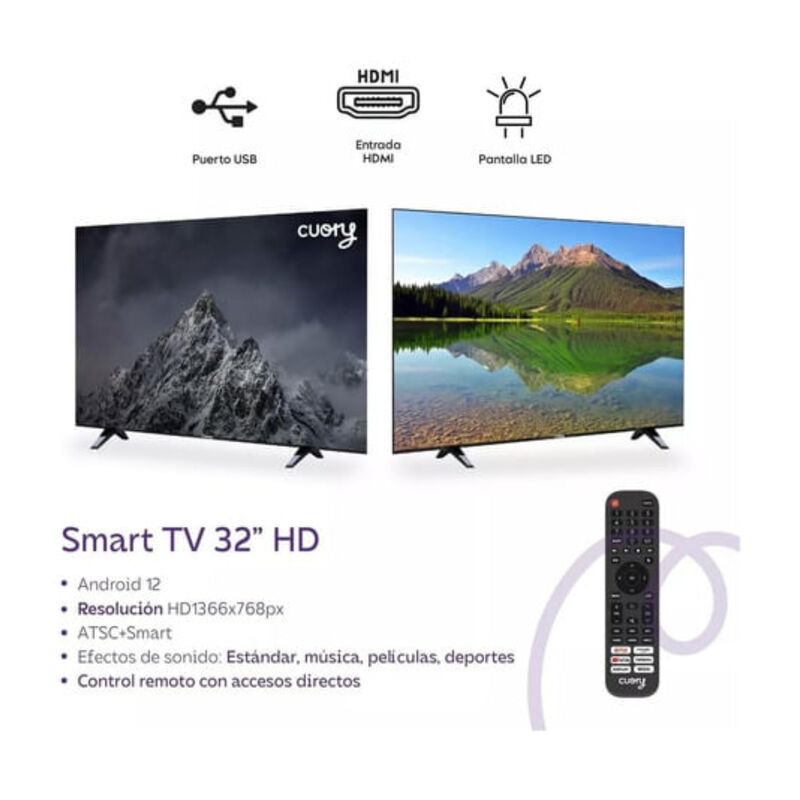 Smart Tv  Cuory Google Tv LED image number null