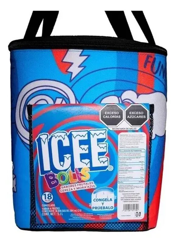 Hielera 18 Unidades Bolis Icee Congeladas Sabor... image number null