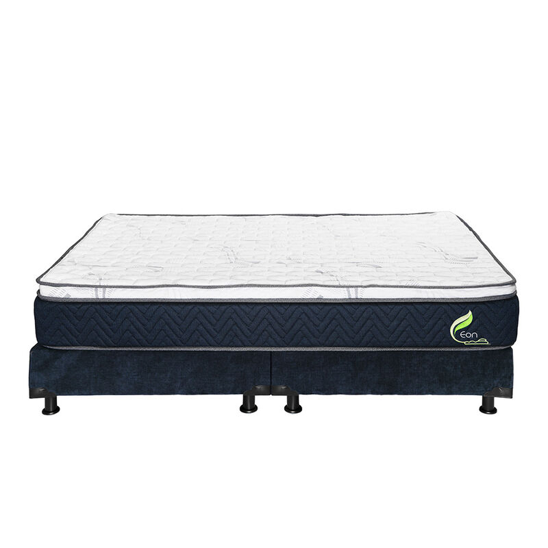 Colch&oacute;n King Size Eon + Box + 2 Almohadas Trini... image number null