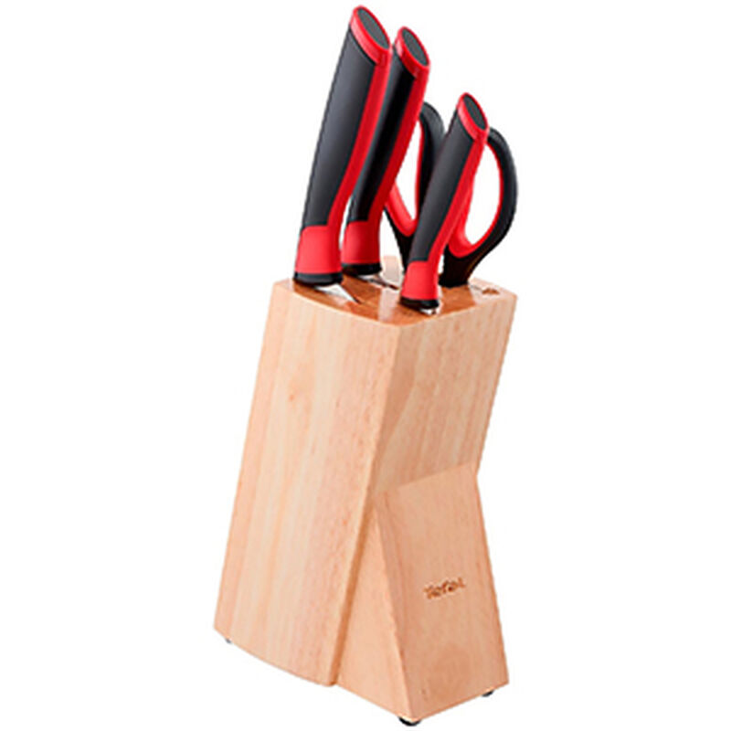 Set de Cuchillos T-Fal Comfort RED 4 Piezas con... image number null