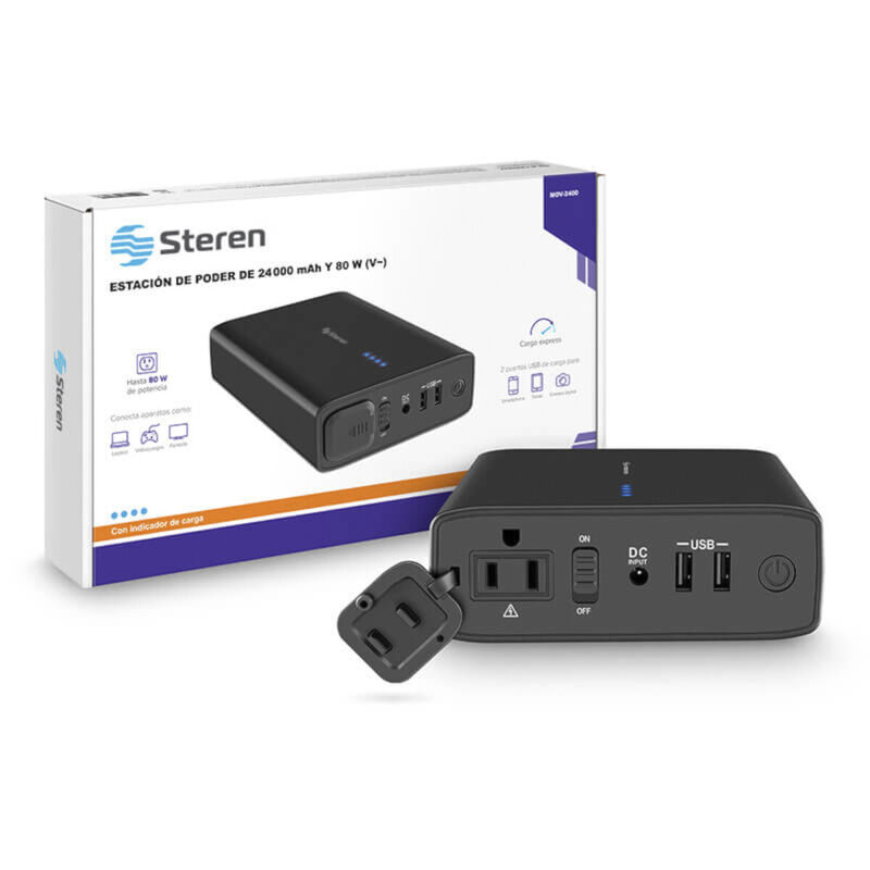 Estación De Poder Portátil De 24000 Mah Con Inv... image number null
