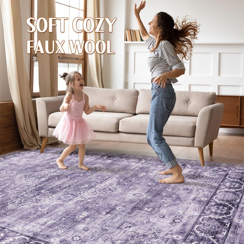 Alfombra Loongrug 152 Cm X 122 Cm Lavable Vinta... image number null