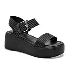 Dash sandalia plataforma para mujer negro cod 140893-E