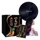 10 Shampoo Tinte Instantáneo 15min Cubre Canas Jengibre Negro