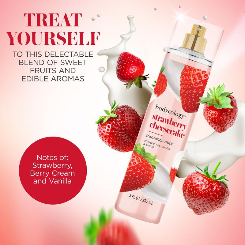 Tarta De Queso Con Fresas Body Mist Bodycology,... image number null