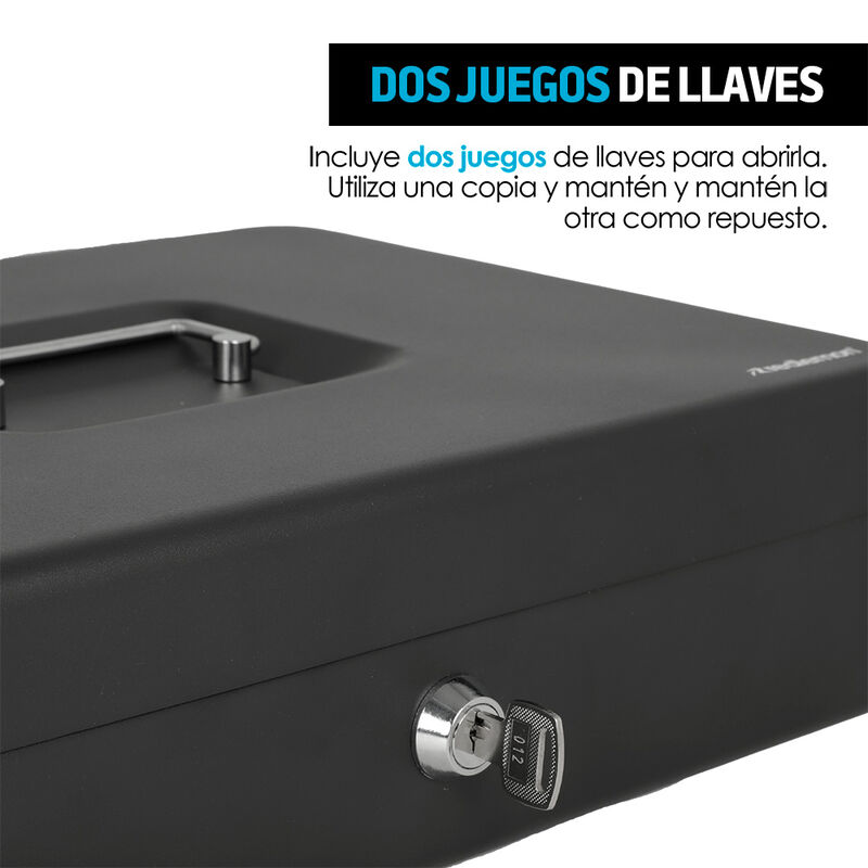 Caja de Seguridad para Dinero Efectivo Cerradur... image number null