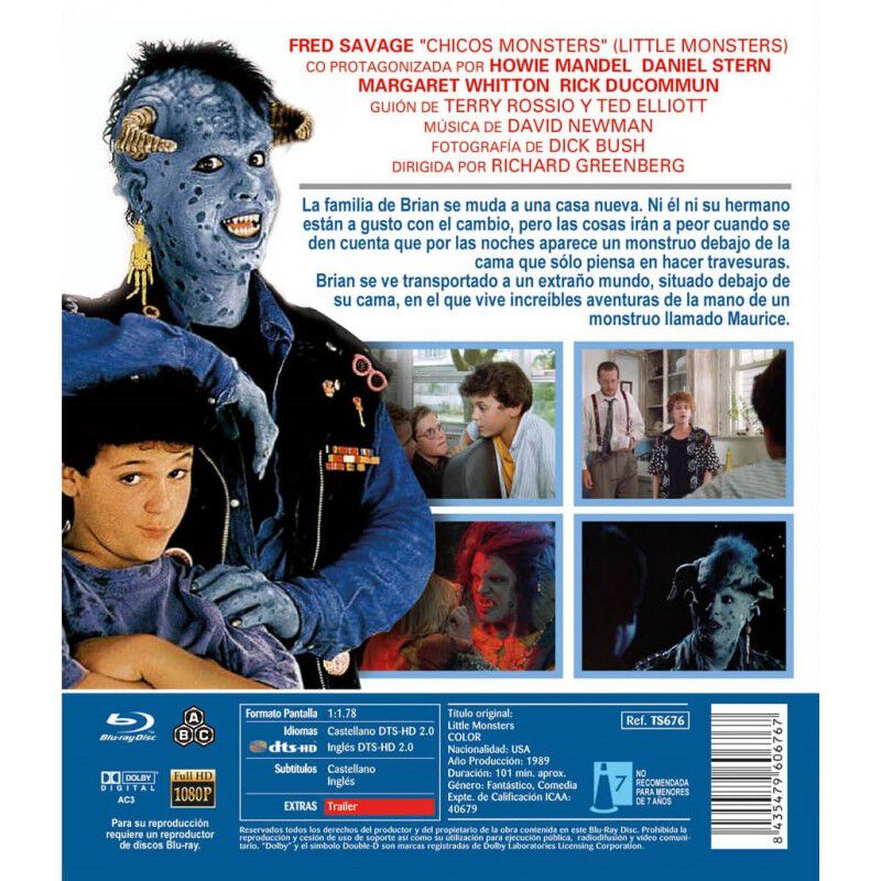 Chicos Monsters [blu-ray] (1989) Little Monster... image number null