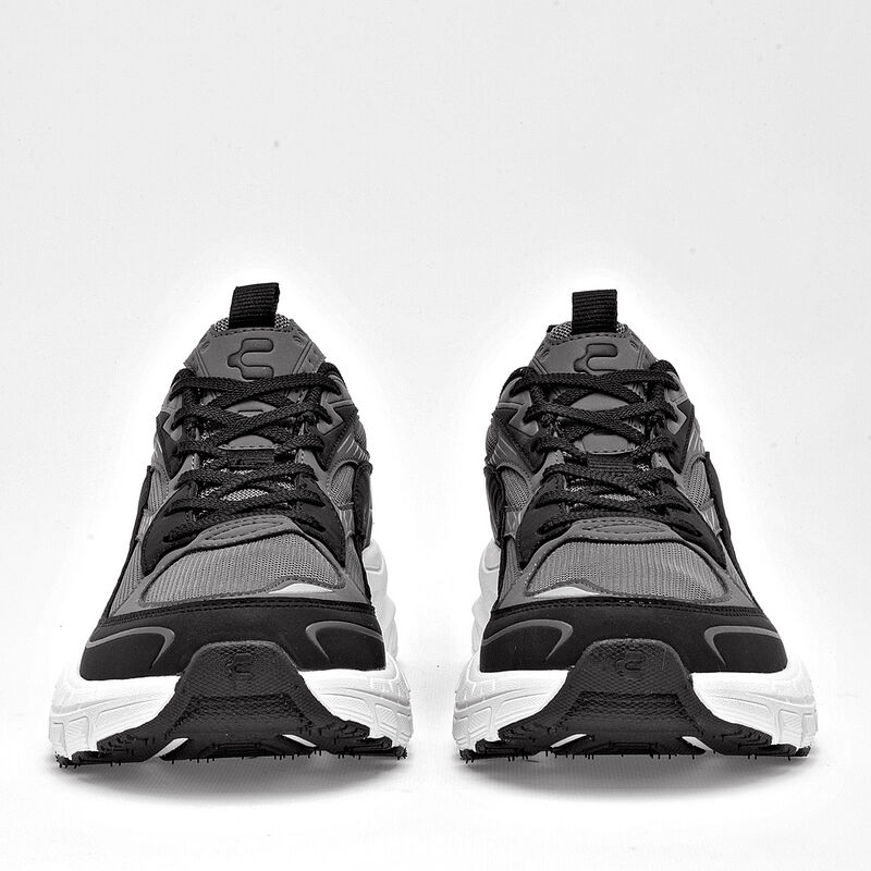 Charly tenis deportivo para hombre gris negro c... image number null