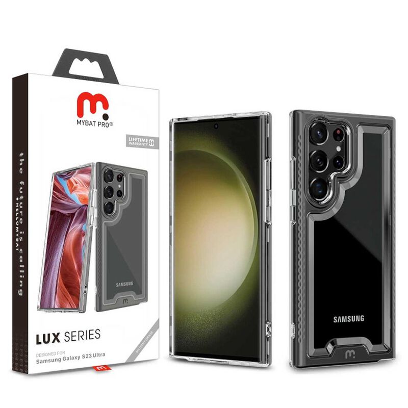 Funda MYBAT Lux para Samsung S23 ULTRA Negra image number null