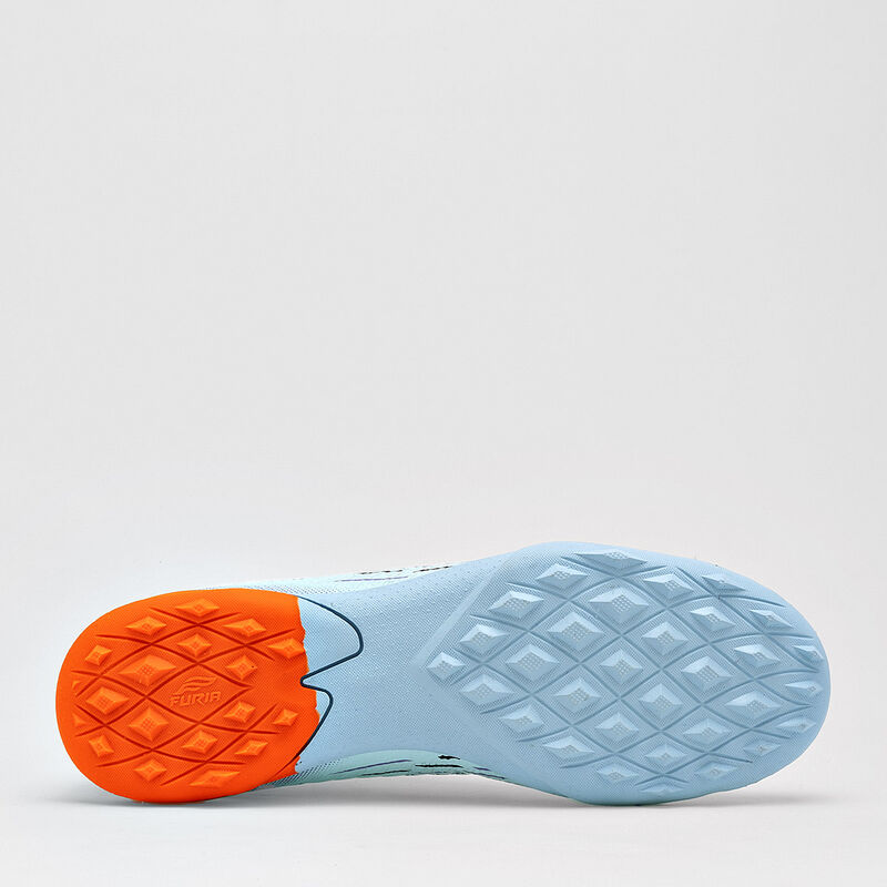 Furia Tenis De F&uacute;tbol Para Mujer Azul Naranja C... image number null