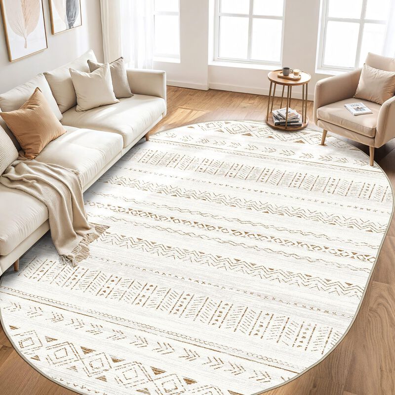 Alfombra Ovalada Boho Lavable Cotiled 140 &times; 180... image number null