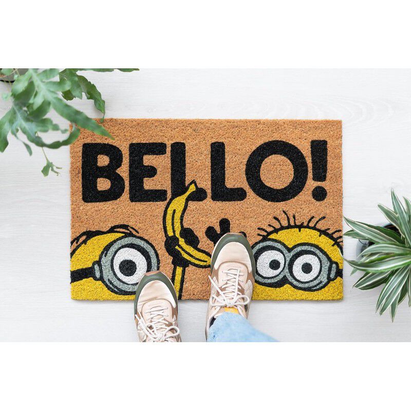 Felpudo Bello Los Minions 60 x 40 cms image number null