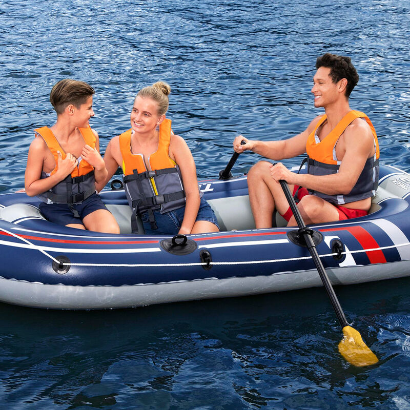Balsa Inflable con Remos 2.55X1.27X41cm Amarill... image number null