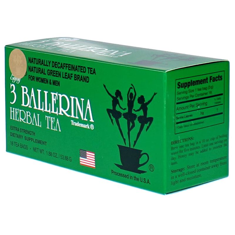 T&eacute; 3 Ballerina Extra Fuerte 6 Cajas 54 g image number null