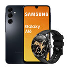 Combo Samsung Galaxy A16 128GB 6GB Negro + Kieslect Smartwatch Actor Negro