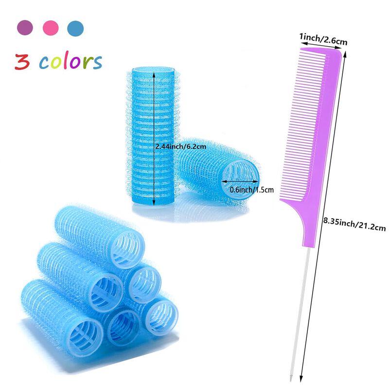 Juego De 36 Rulos Zmd De 1,5 cm Sin Calor image number null
