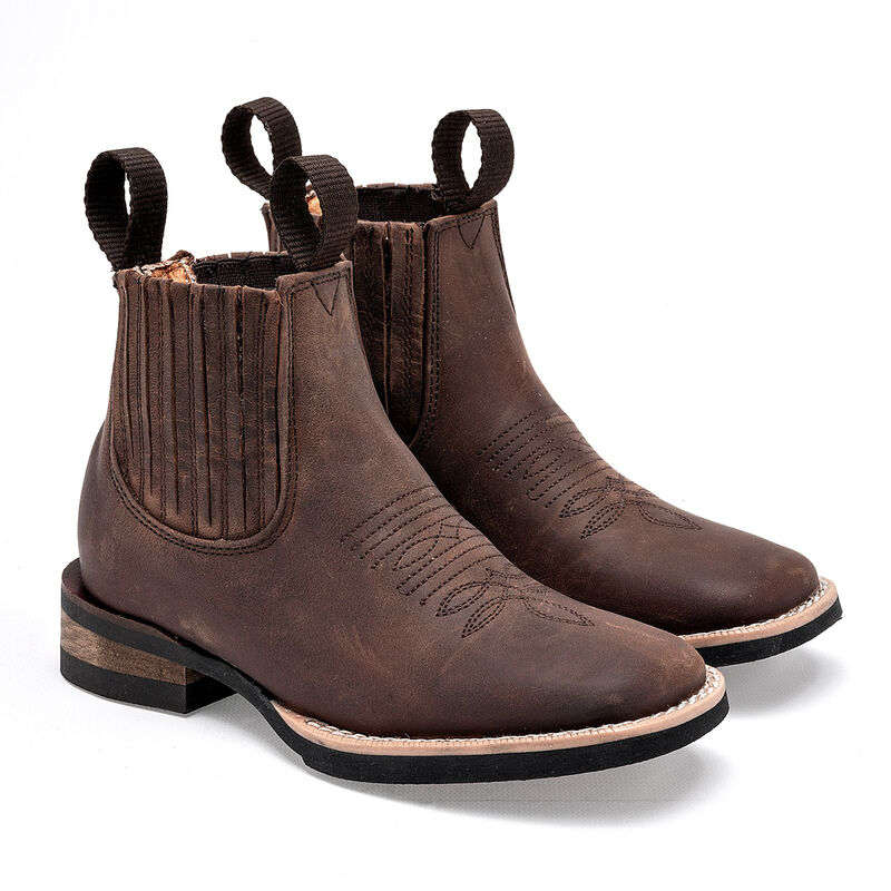 Horse Power Bota para ni&ntilde;o. Caf&eacute; image number null