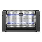 Exterminador electrónico de insectos voladores con doble lámpara