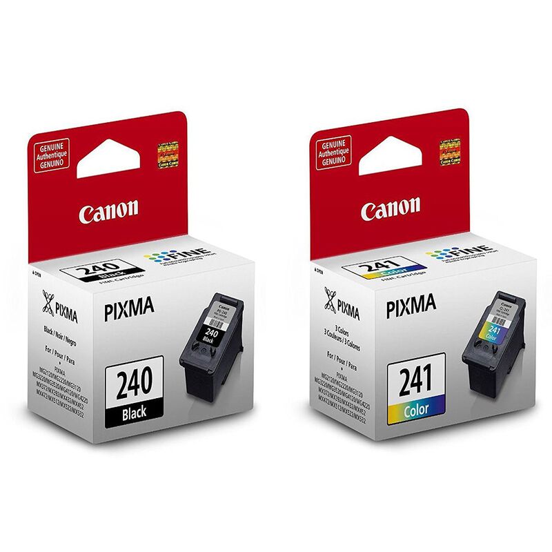 Cartuchos De Tinta Canon Pixma Pg-240 Negro Y C... image number null