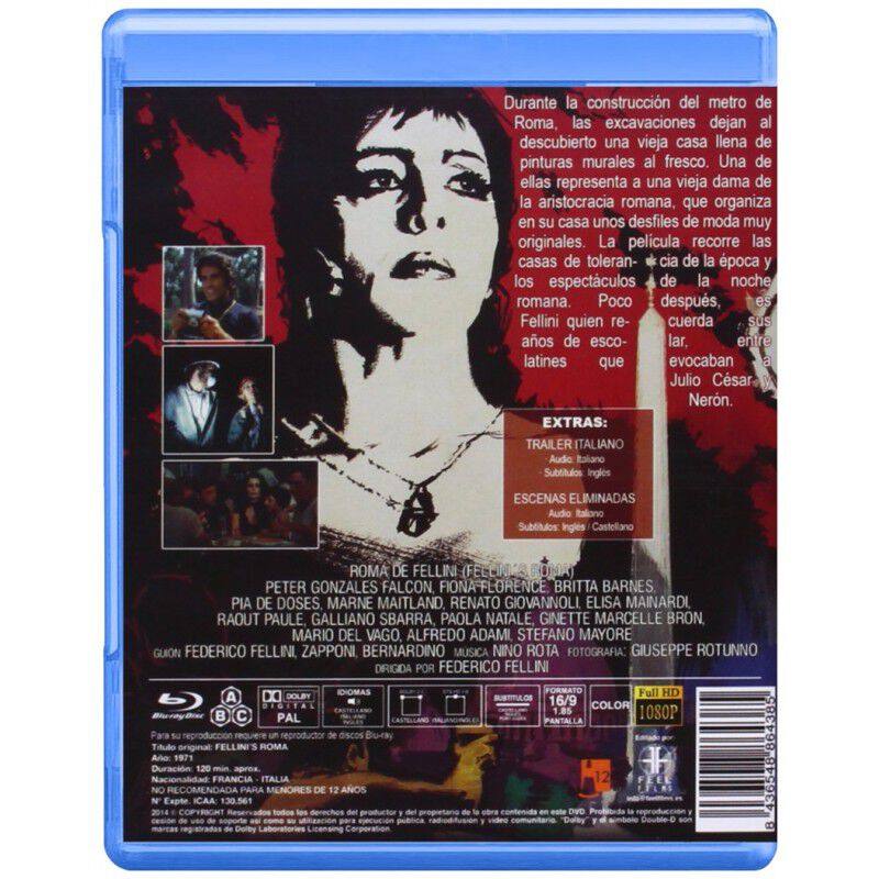 Roma De Fellini (blu-ray) image number null