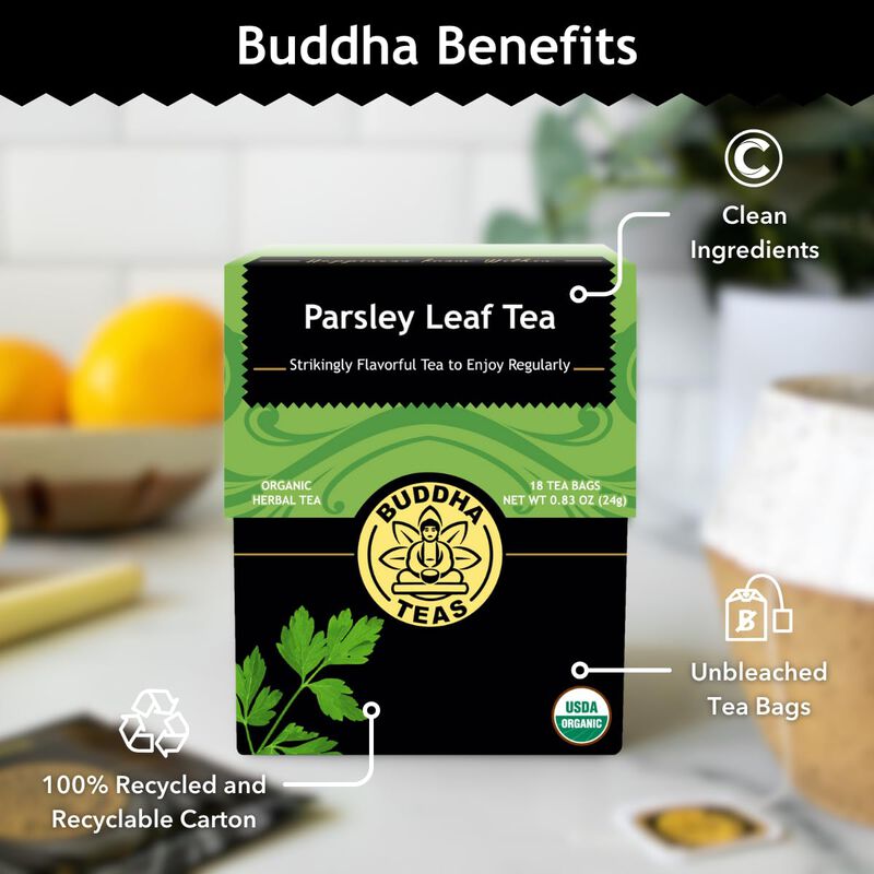 T&eacute; De Hoja De Perejil Buddha Teas 24 g 18 Bolsa... image number null
