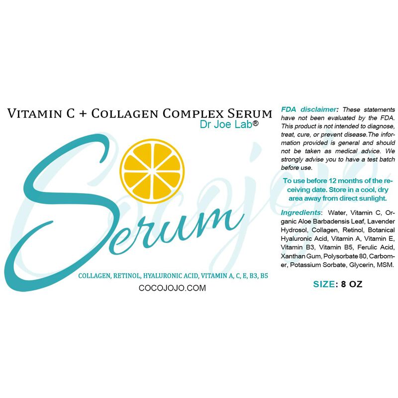 Suero Dr Joe Lab Vitamina C y Col&aacute;geno 237ml image number null