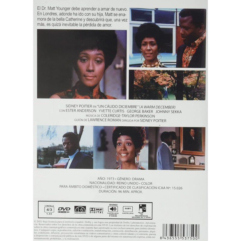Un C&aacute;lido Diciembre [dvd] (1973) image number null