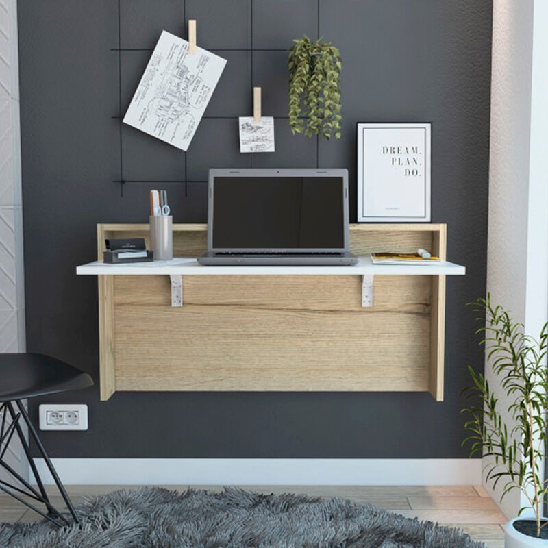 Escritorio Flotante Para Pared Modelo London Co... image number null