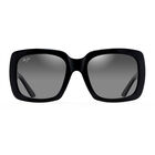 Gafas de Sol Maui Jim Two Steps Montura Montura Negro Brillante Cristales Gris Neutro