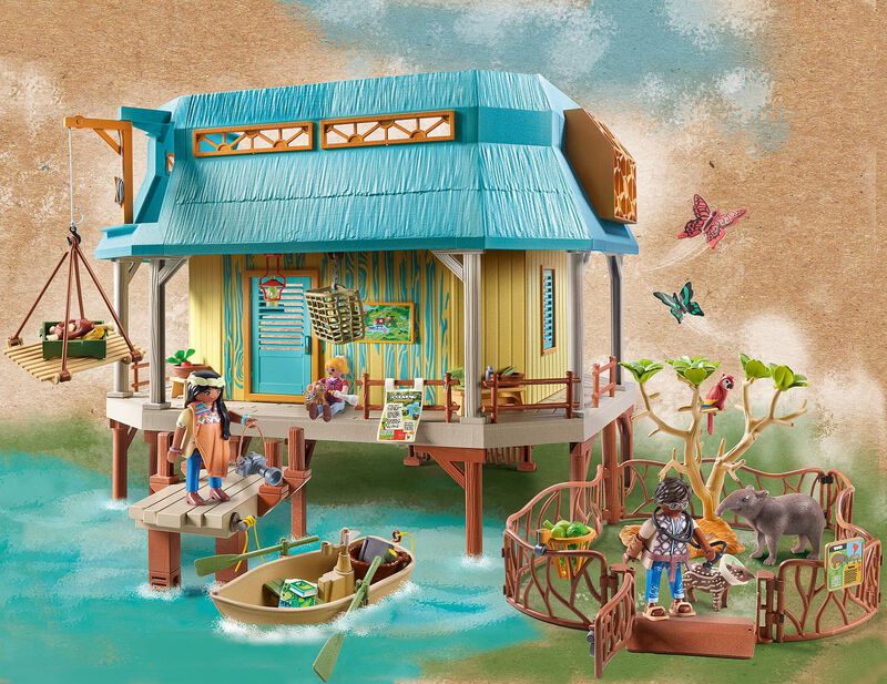 Estaci&oacute;n De Cuidado De Animales Playmobil Wilto... image number null