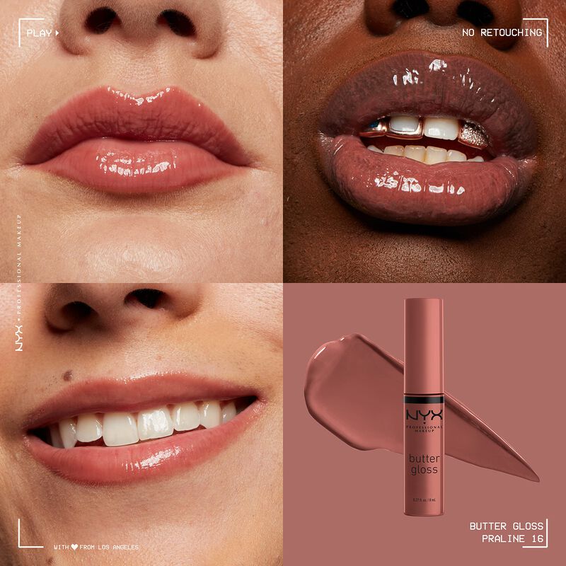 Brillo De Labios Nyx Professional Makeup Butter... image number null