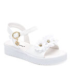 Moramora sandalia para ni&ntilde;a blanco cod 140695-D