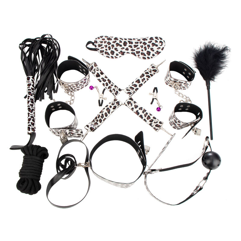 KIT SALVAJE TUTIFRUTI ANIMAL PRINT COLOR BLANCO image number null