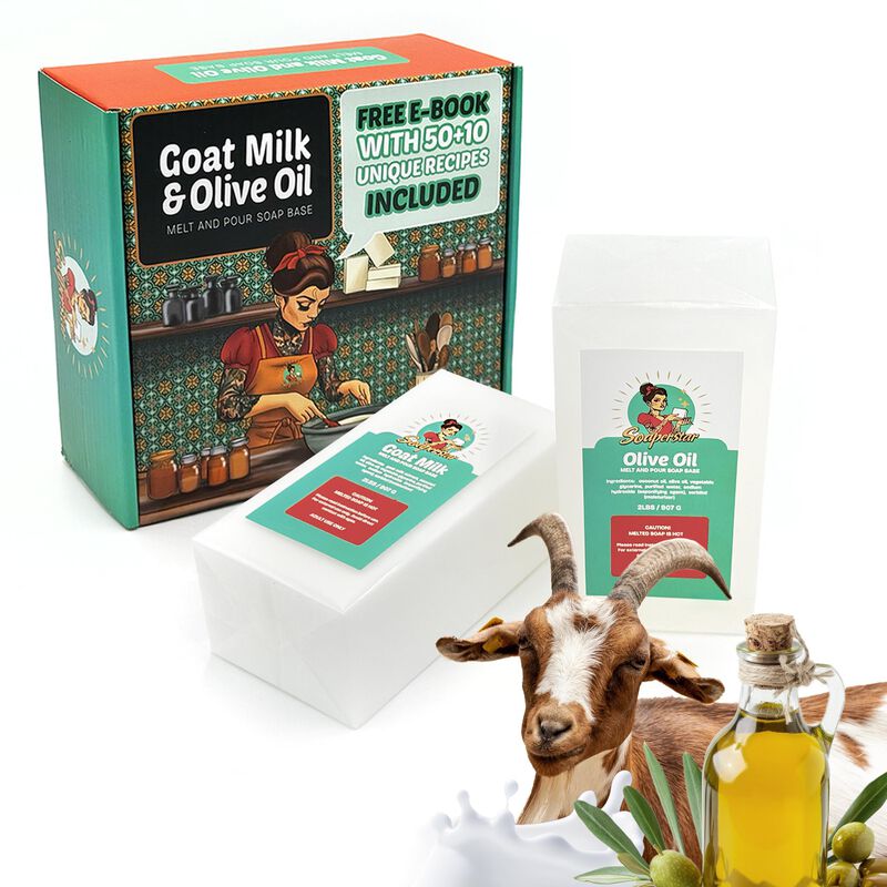 Kit De Bases Para Jab&oacute;n Soaperstar De Aceite De... image number null