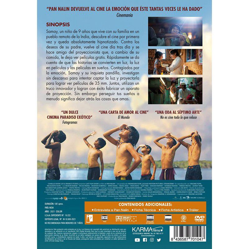 La &Uacute;ltima Pel&iacute;cula [dvd] image number null
