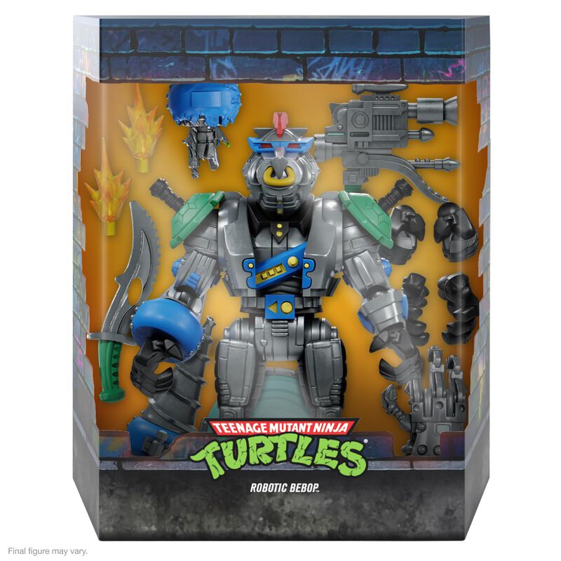 Figura De Acci&oacute;n Super7 Ultimates! Bebop Rob&oacute;ti... image number null
