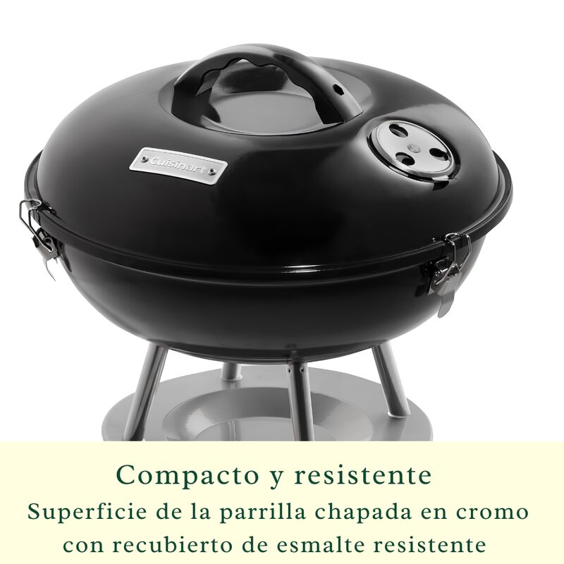 Asador Cuisinart Parrilla De Carb&oacute;n Port&aacute;til Pa... image number null