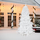 Árbol Navideño Blanco Artificial Cepillo 210 Cm Altura