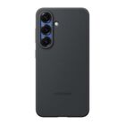 Funda De Silicona Para Samsung Galaxy S25, Negra, Ajuste Perfecto