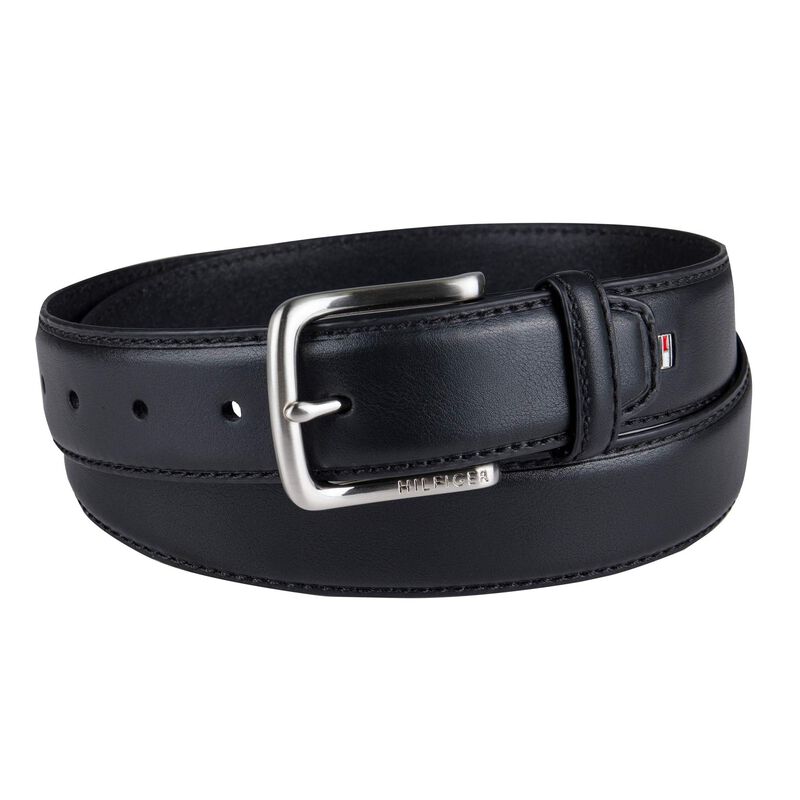 Cintur&oacute;n Casual Tommy Hilfiger Para Hombre Negr... image number null