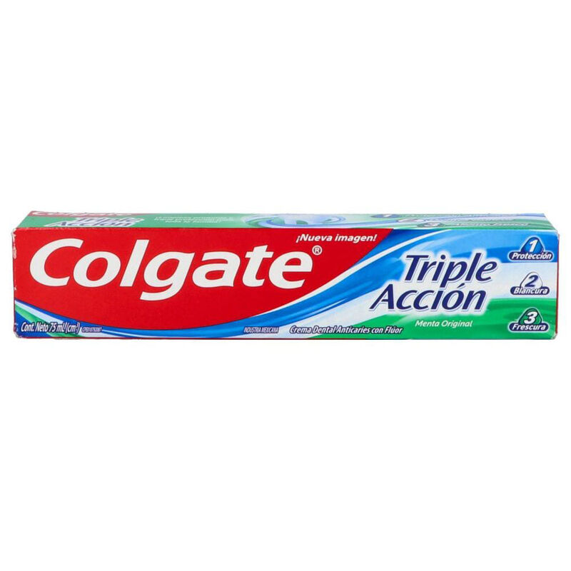 PASTA DENTAL COLGATE TRIPLE ACCION 75ML image number null