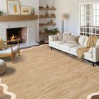 Alfombra Garveehome 244x152 Cm Lavable Antideslizante