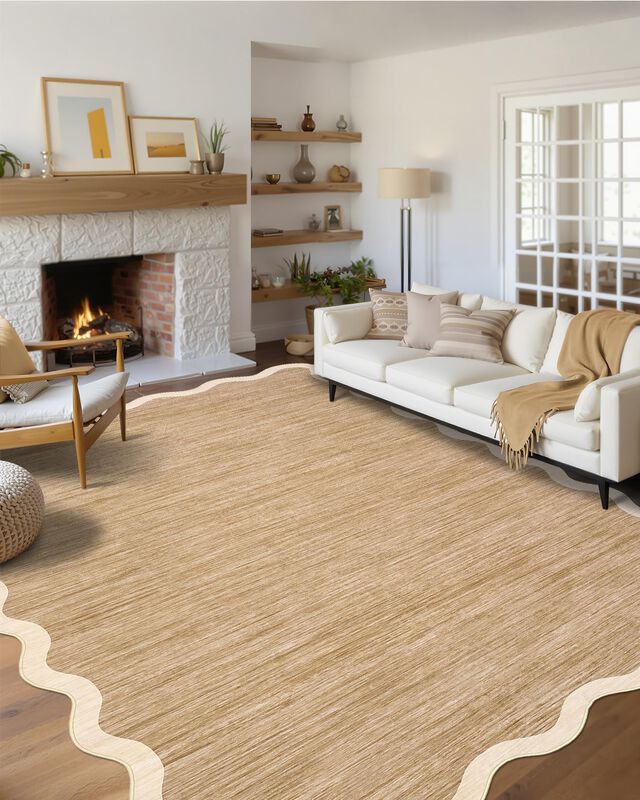 Alfombra Garveehome 244x152 Cm Lavable Antidesl... image number null