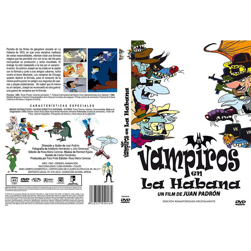 Vampiros En La Habana [dvd] image number null