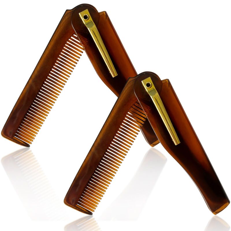 Peine De Cabello Zoolinn 17 cm Plegable &Aacute;mbar D... image number null